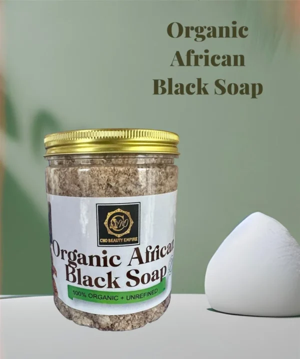 CNO ORGANIC AFRICAN BLACK SOAP