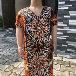 VcBriggs   Ankara Short Dress (Ebony)