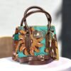 TRENDY WOMAN African Print Cross Tote Bag - Image 2